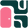 HomeStash Icon logo green and pink